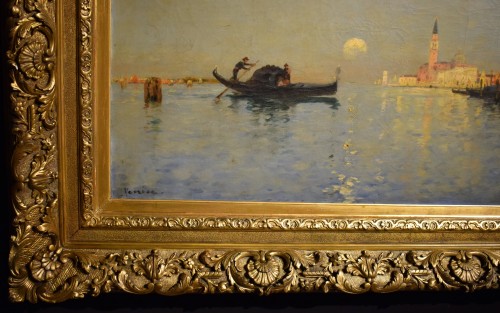 Antiquités - Venise, lumières et ombres au Dogana - Maurice Bompard (1857-1935)